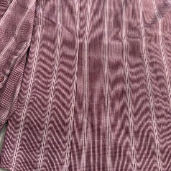 Antigua Texas A&M Maroon Check Long Sleeve Button-Up Shirt – Men's Medium - Picture 12 of 14